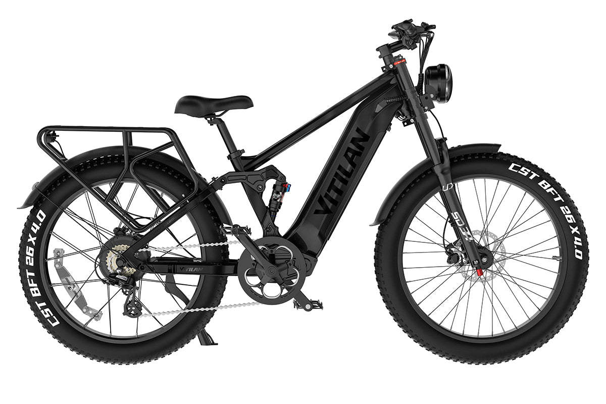 T7PRO Full Suspension Mountain E-bike