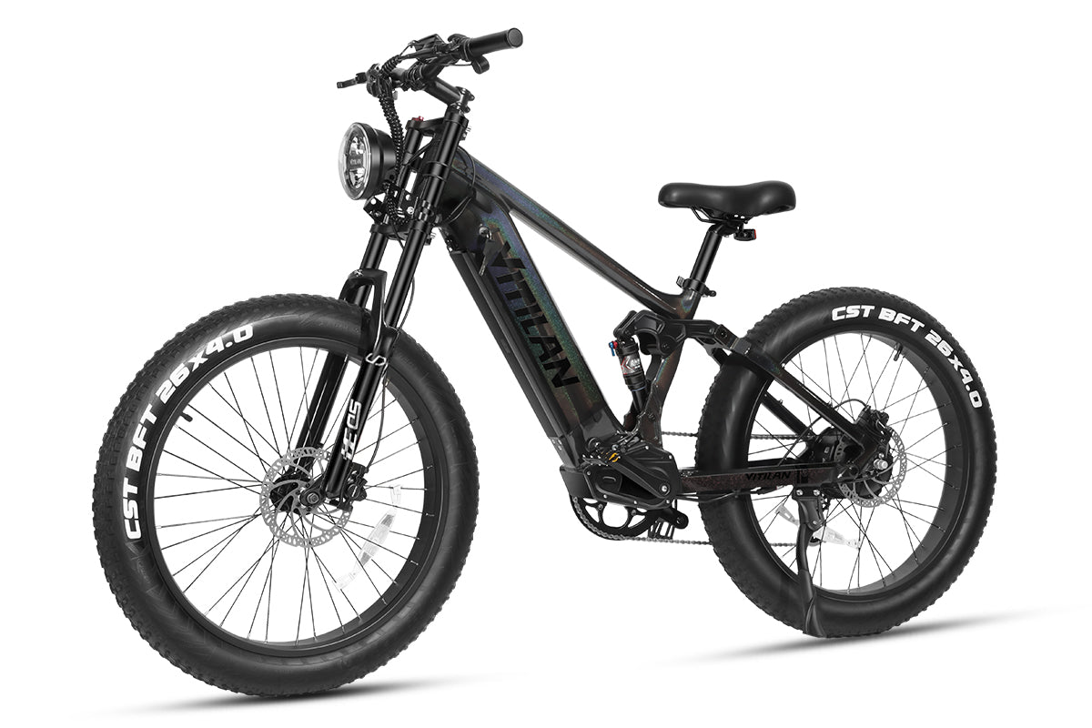 T7PRO Full Suspension Mountain E-bike