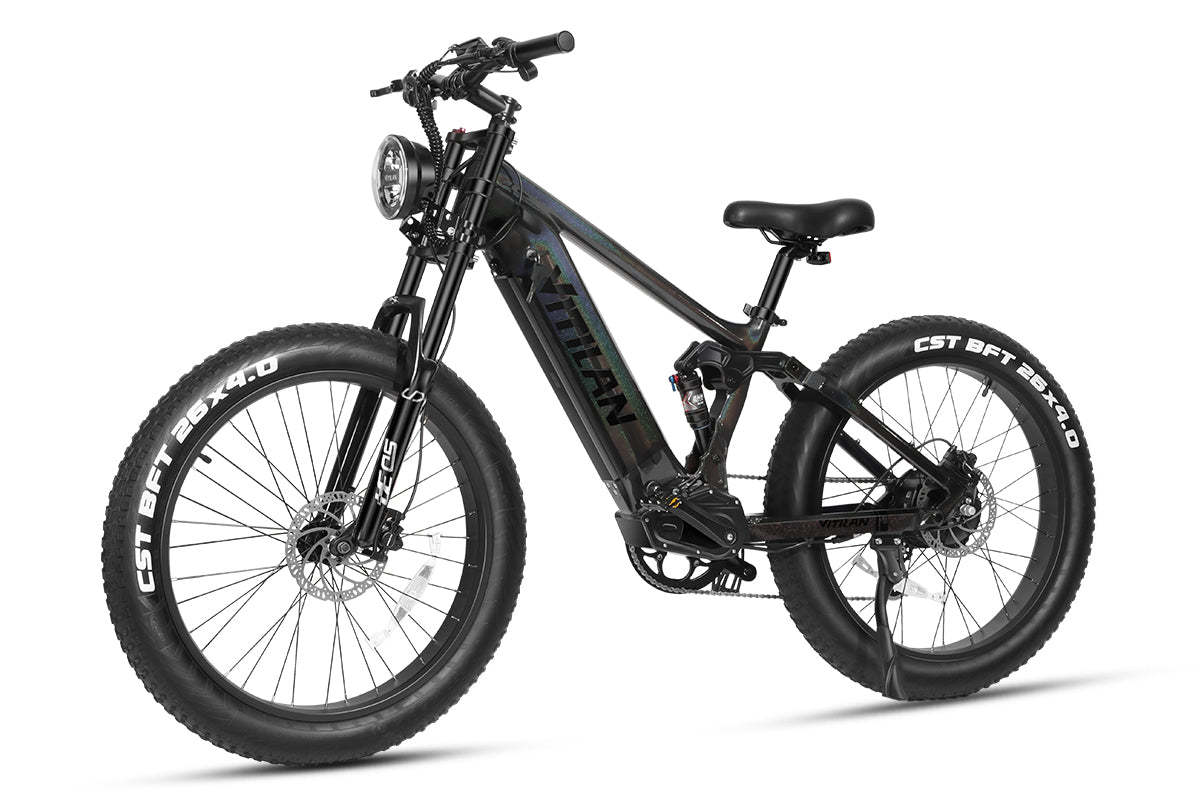T7PRO Full Suspension Mountain E-bike
