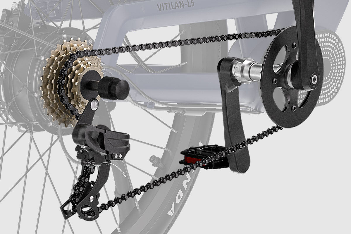 Shimano 7-speed gear shift system