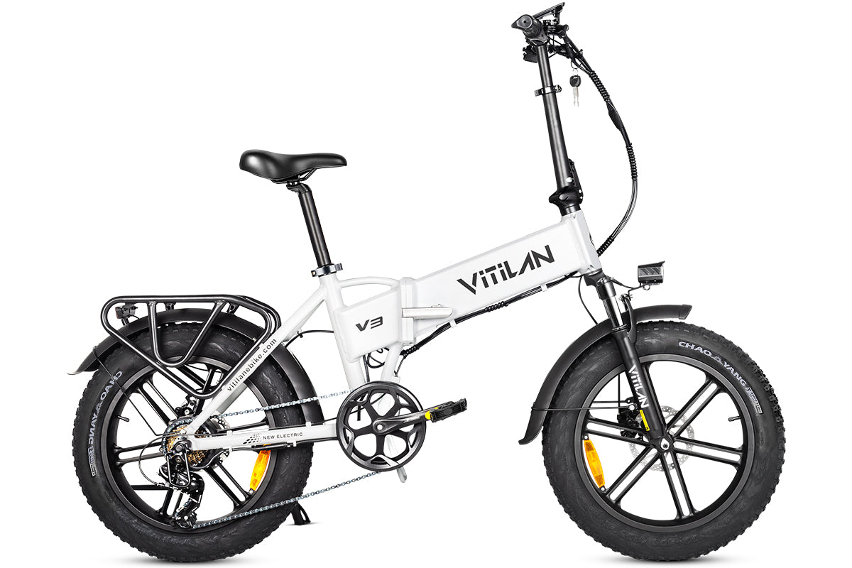 V3 2.0 Folding Fat Tires Adult All Terrain Electric Bike alternate image