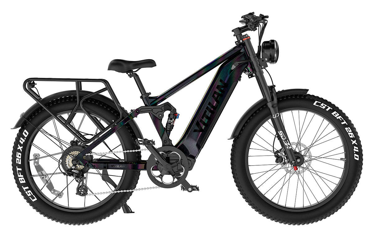 T7PRO Full Suspension Mountain E-bike