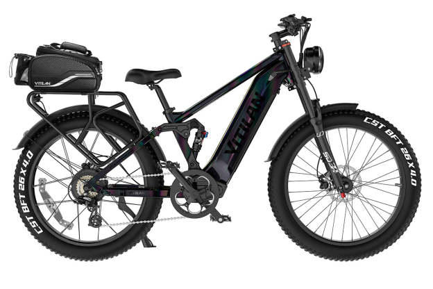 T7PRO Full Suspension Mountain E-bike