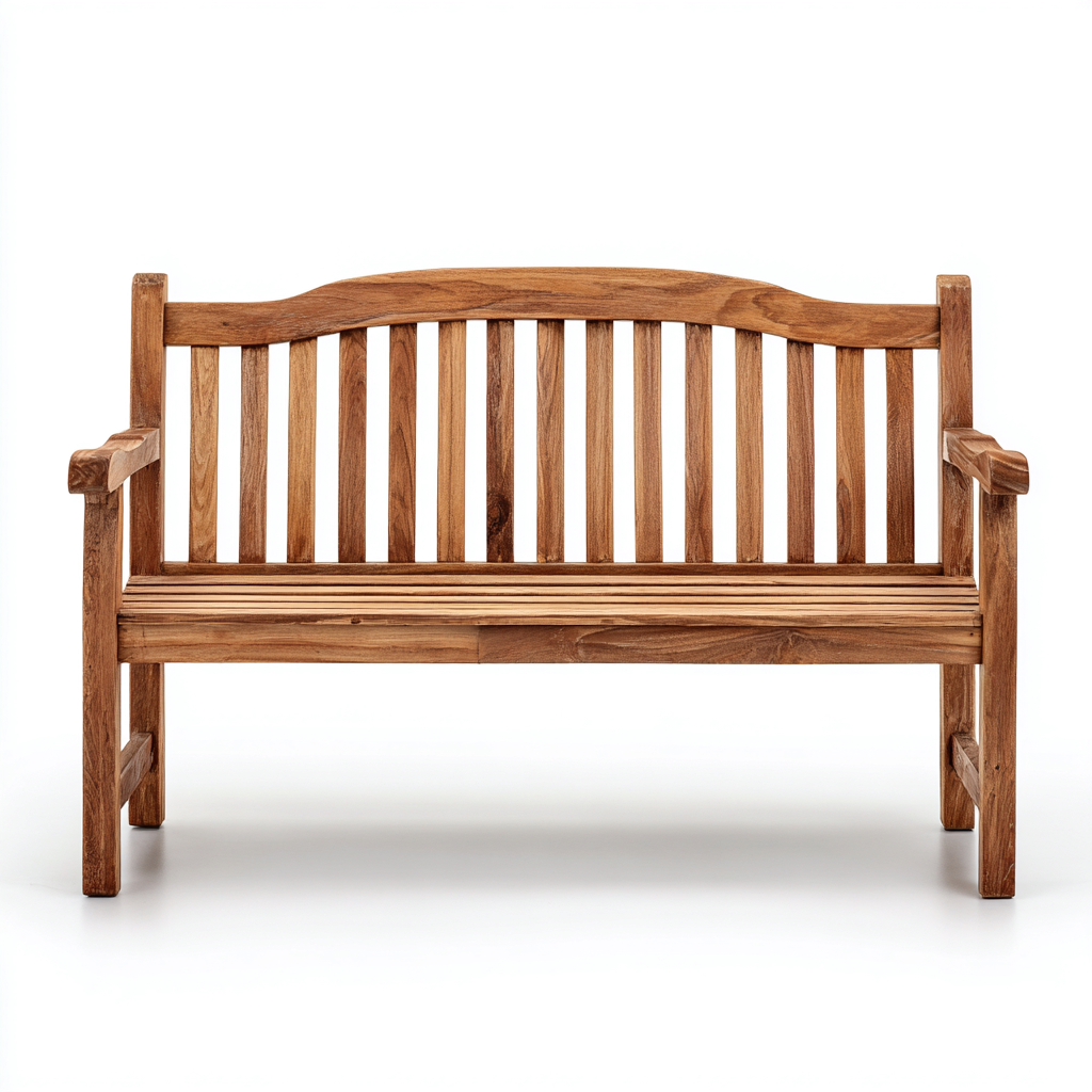 Panche da giardino-Legno-130x58x90 cm-Marrone naturale-Stile classico-Kazenlyinterior