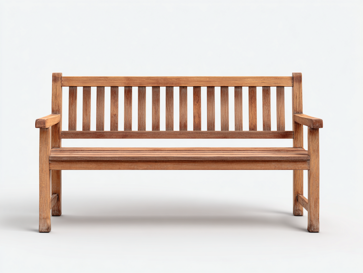 Panche da giardino - legno - 166x60x88 cm - legno naturale - stile classico-Ralavaabode