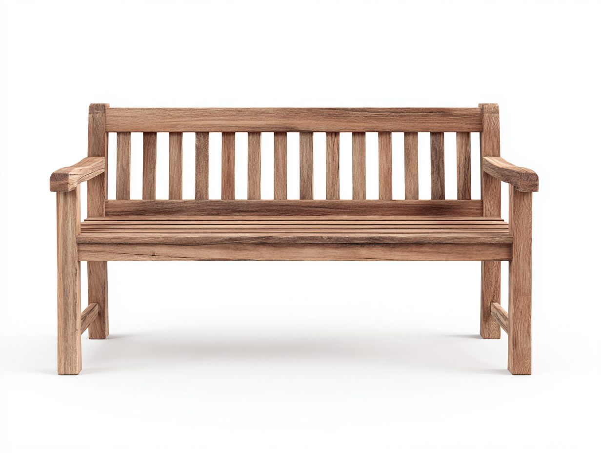 Panche da giardino - legno - 164x61x89 cm - legno naturale - stile classico-Ralavaabode