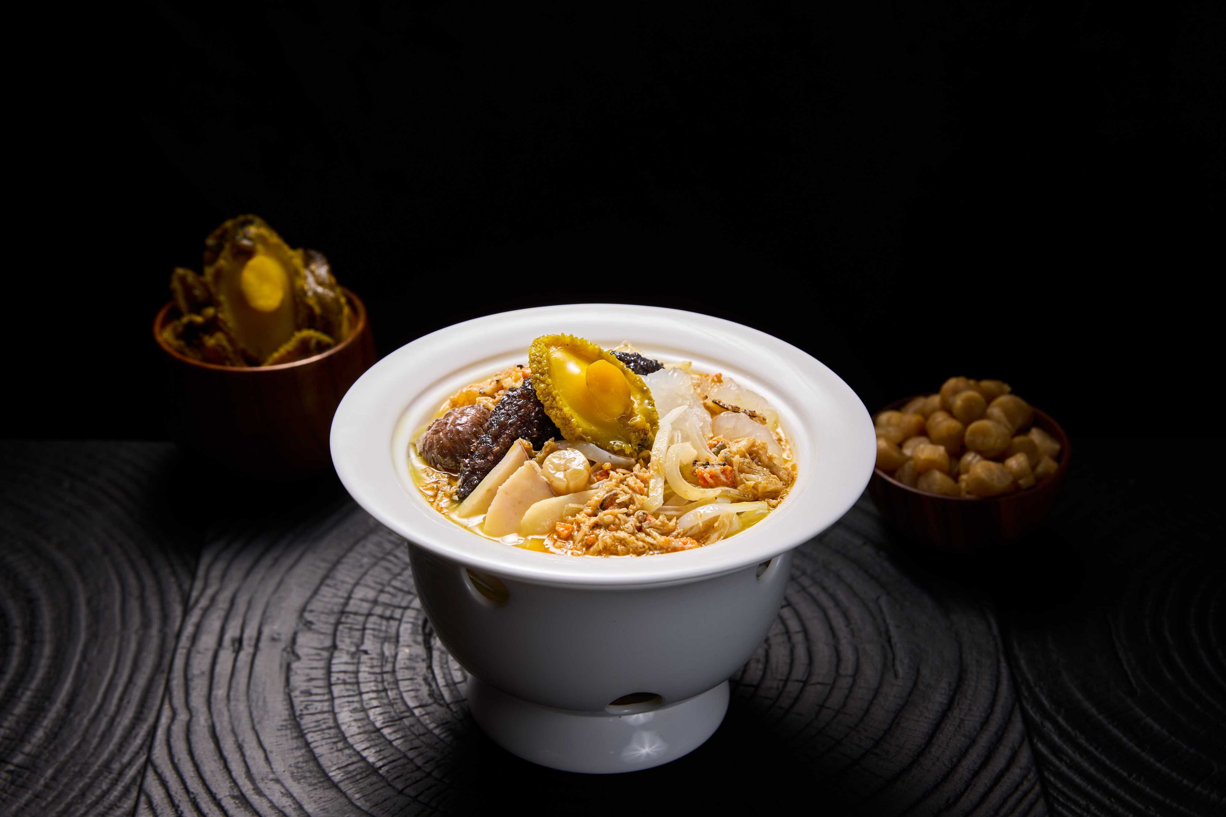 Master Lao Guang's Crab Noodle Buddha Jumps Over the Wall Room Temperature Open Bag Heated and Ready-to-Eat Single Pack Convenient Food High-end Banquet Premade Dish Cooking Package