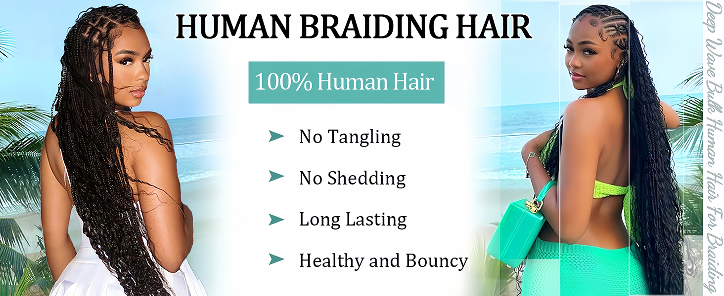 human braiding hair