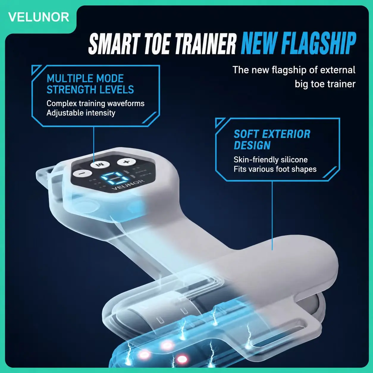 Smart Toe Trainer – Adjustable Foot & Toe Training Device