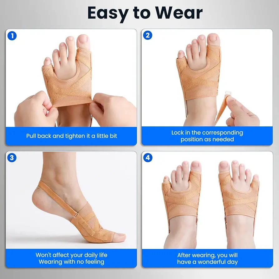 Everyday Comfort Foot Support Sleeves (Size S/L, Black/Beige)