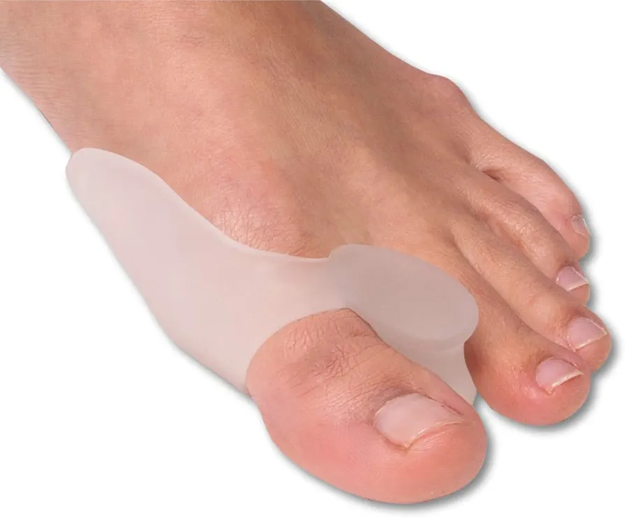 Gel Big Toe Guards & Toe Separators (2-Pack) – Soft Cushion Protection for Overlapping Toes & Daily Foot Comfort