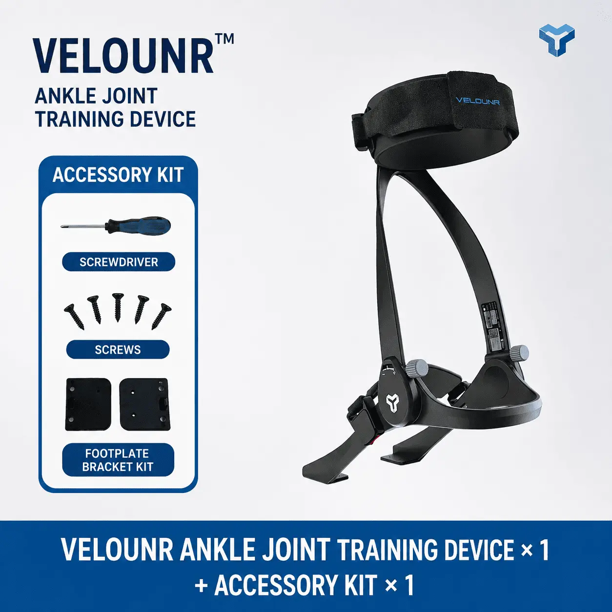 VELUNOR™ Carbon Fiber Foot Drop Support Brace