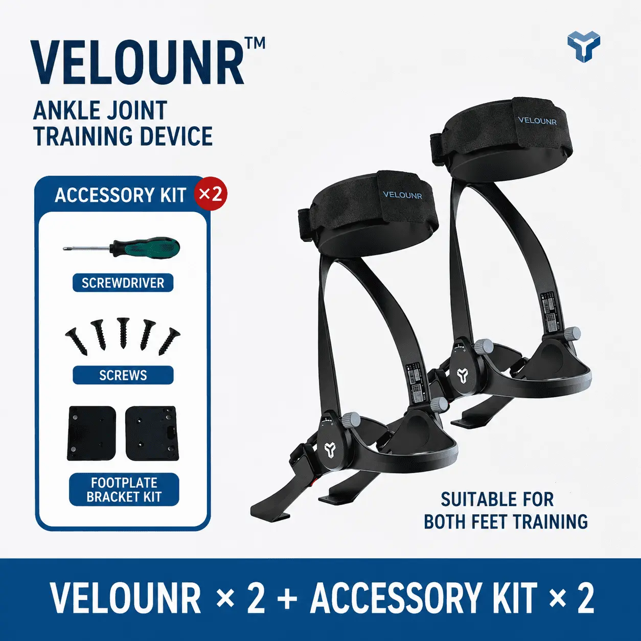 VELUNOR™ Carbon Fiber Foot Drop Support Brace