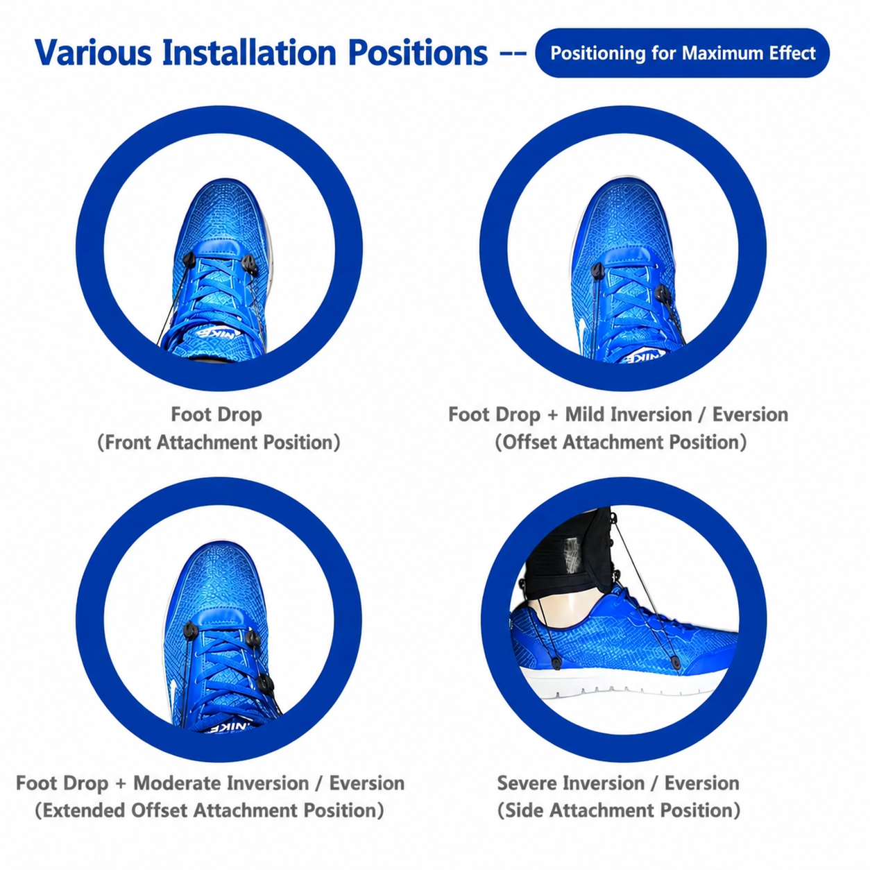 Velunor Foot Drop Support Brace