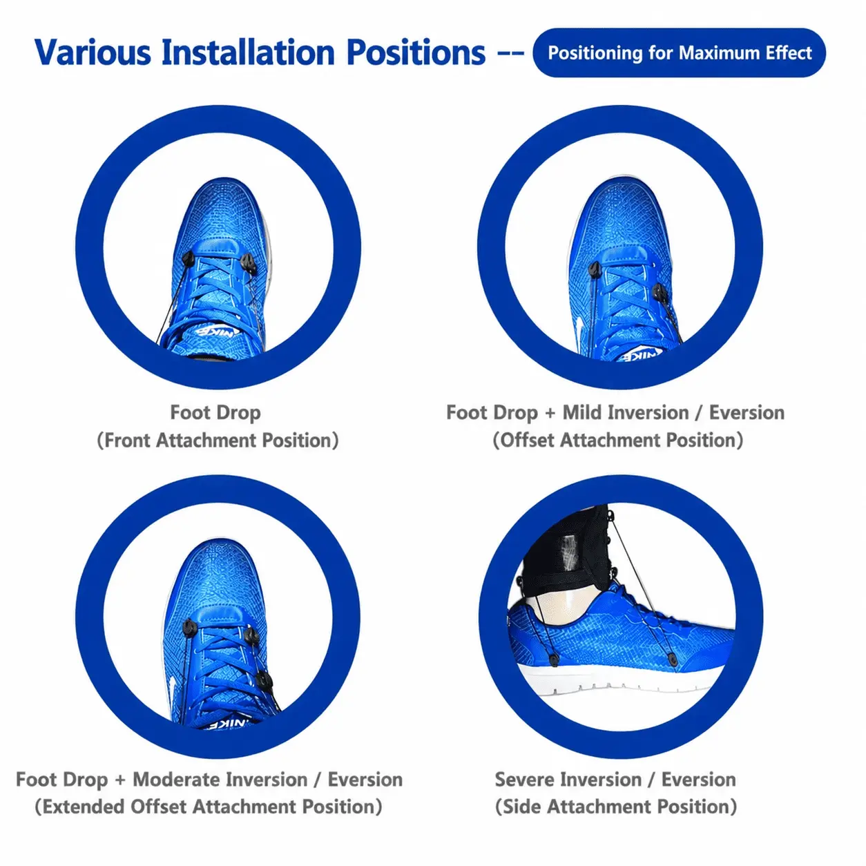 Velunor Foot Drop Support Brace