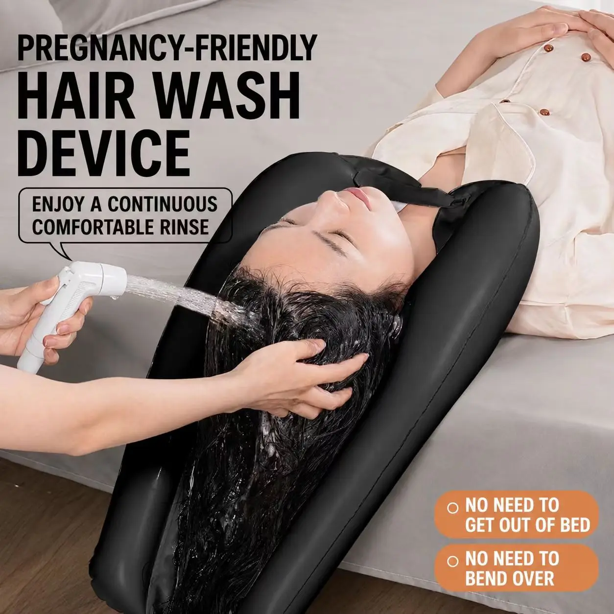 ComfortCare Inflatable Hair Washing Basin