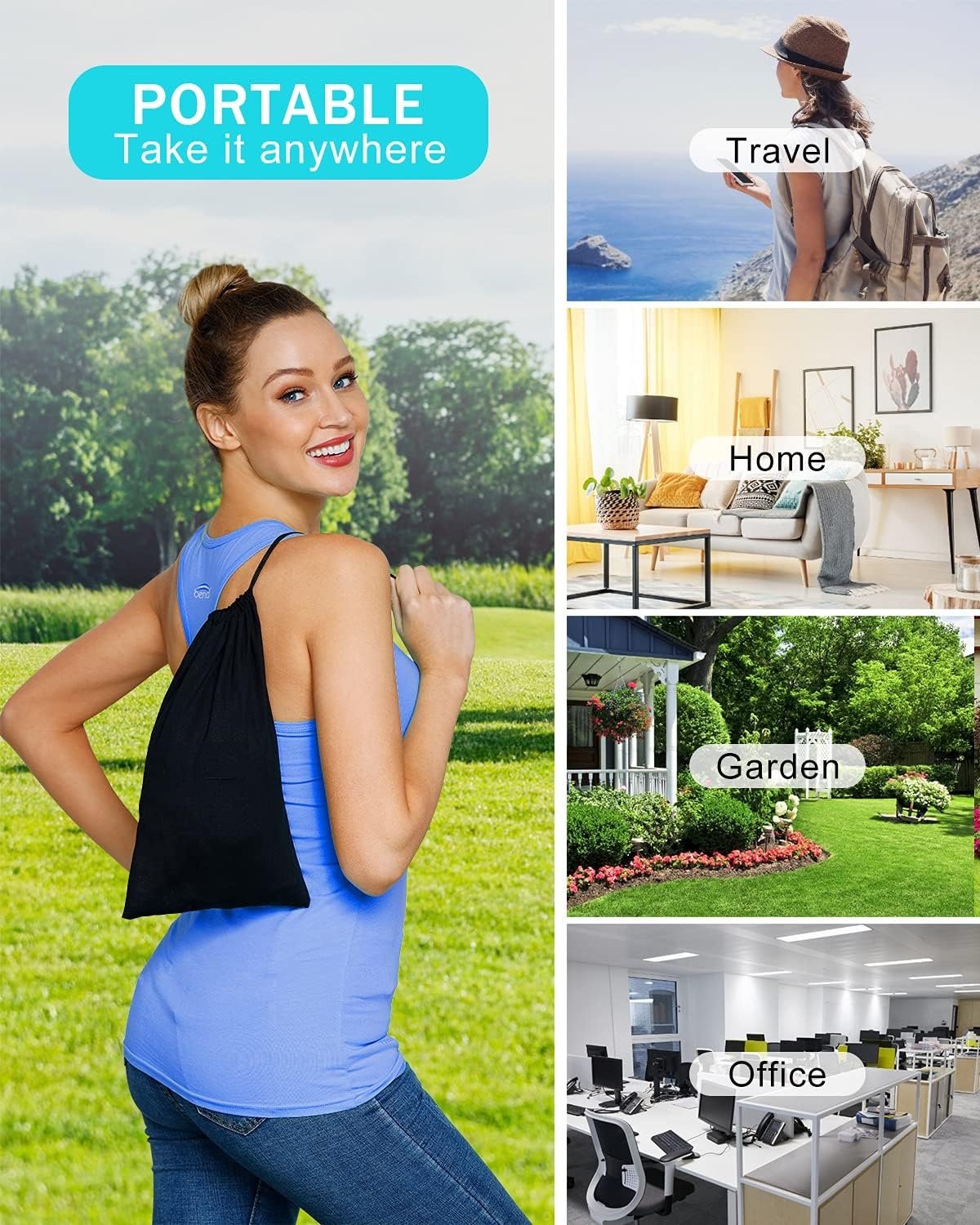 💪Relieve Neck/Waist/Back Pain Anytime, Anywhere – The Ultimate Portable Cervical Traction Device
