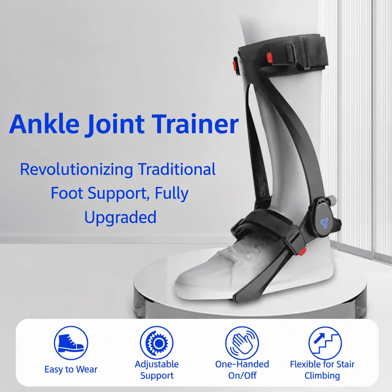 VELUNOR™ Carbon Fiber Foot Drop Support Brace