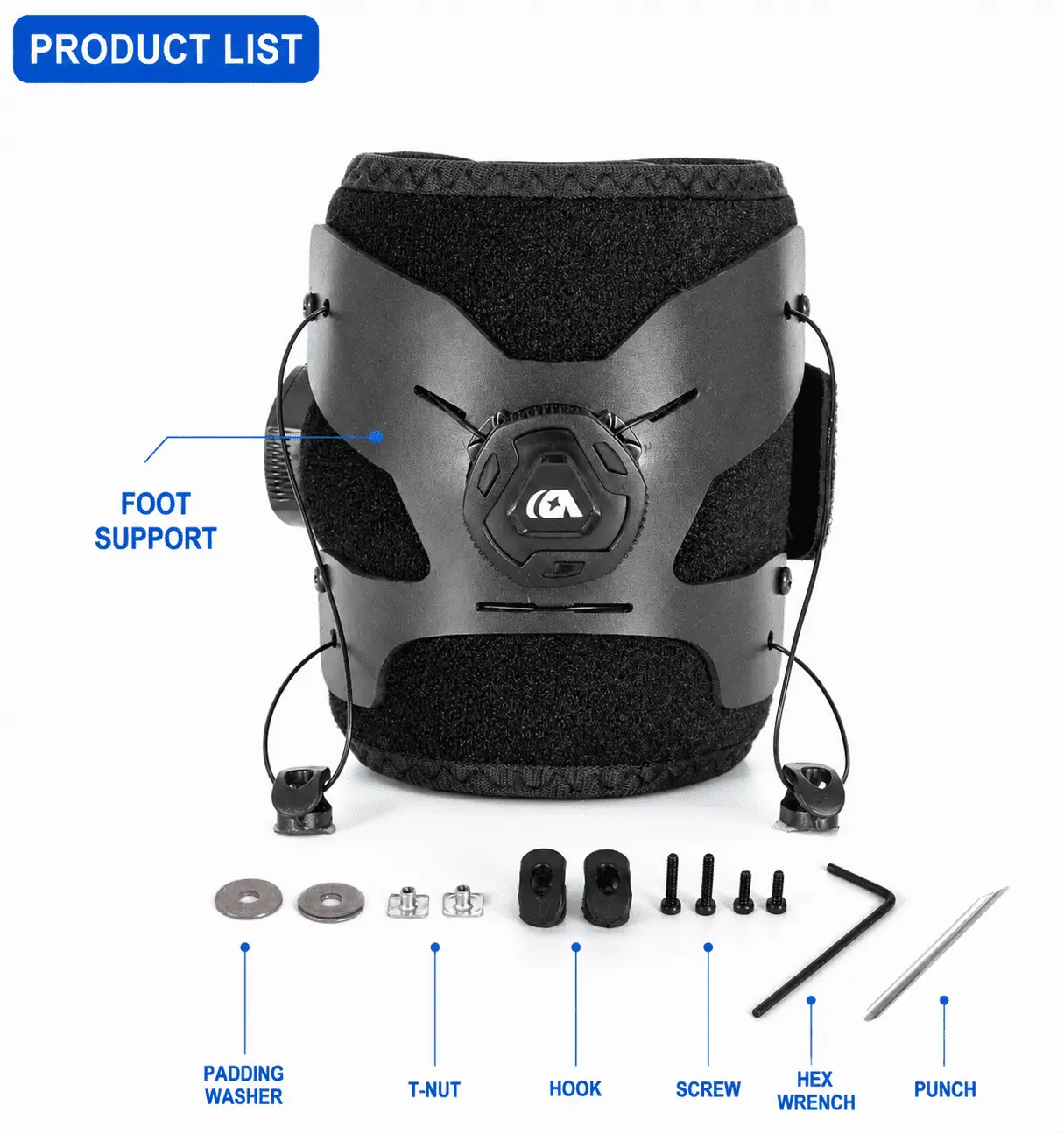 Velunor Foot Drop Support Brace