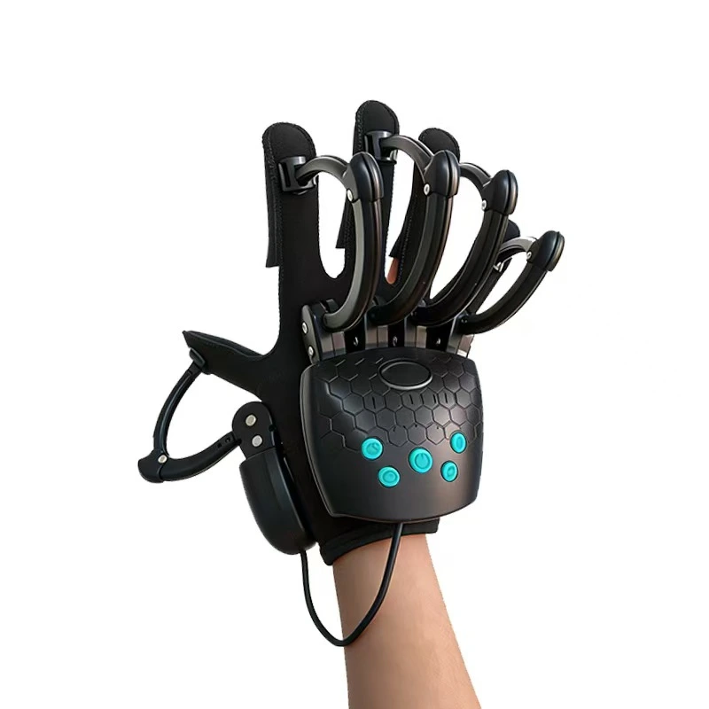 Smart Hand Training Glove with Exoskeleton Support – Adjustable Finger Exercise Device