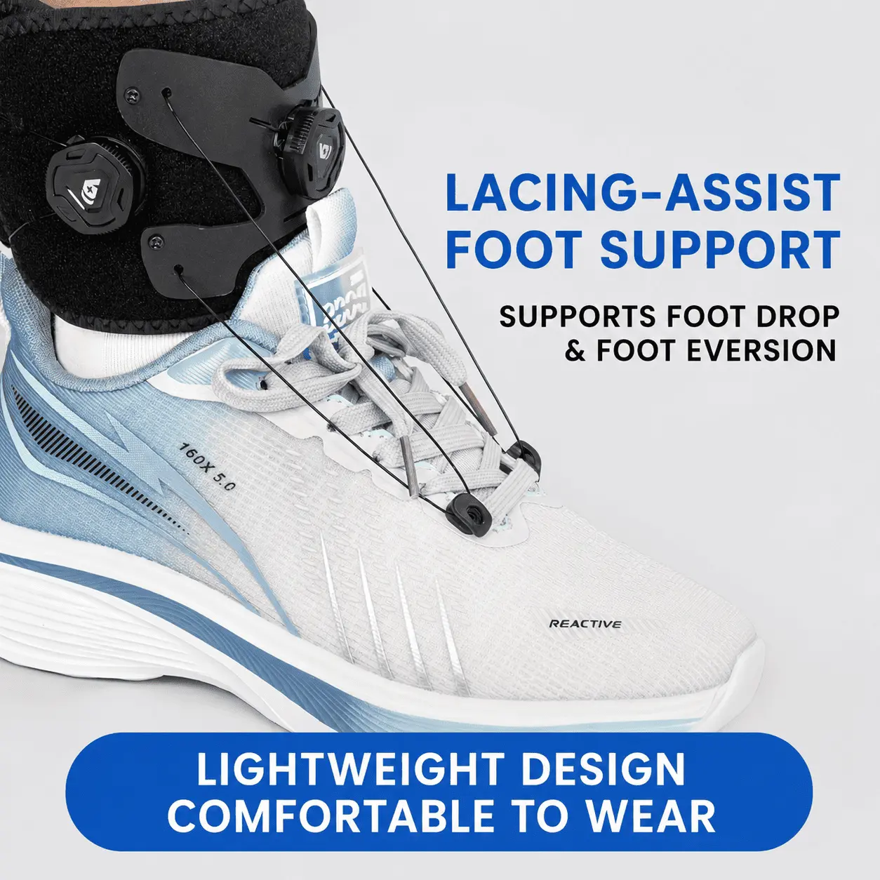 Velunor Foot Drop Support Brace