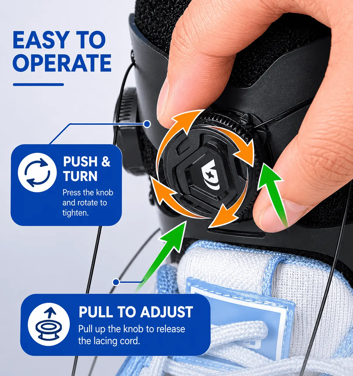 Velunor Foot Drop Support Brace