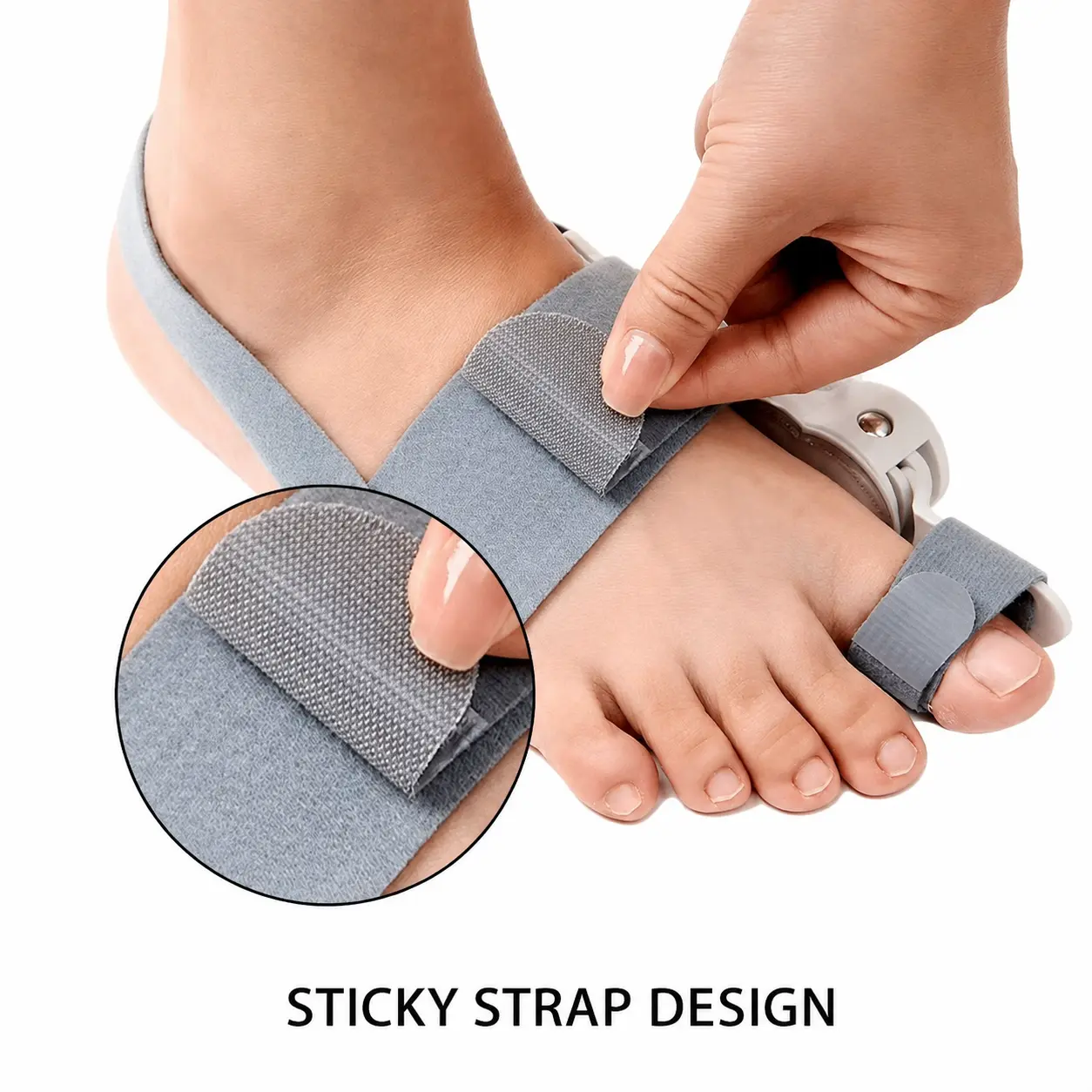 Adjustable Bunion Support Brace with Silicone Cushion