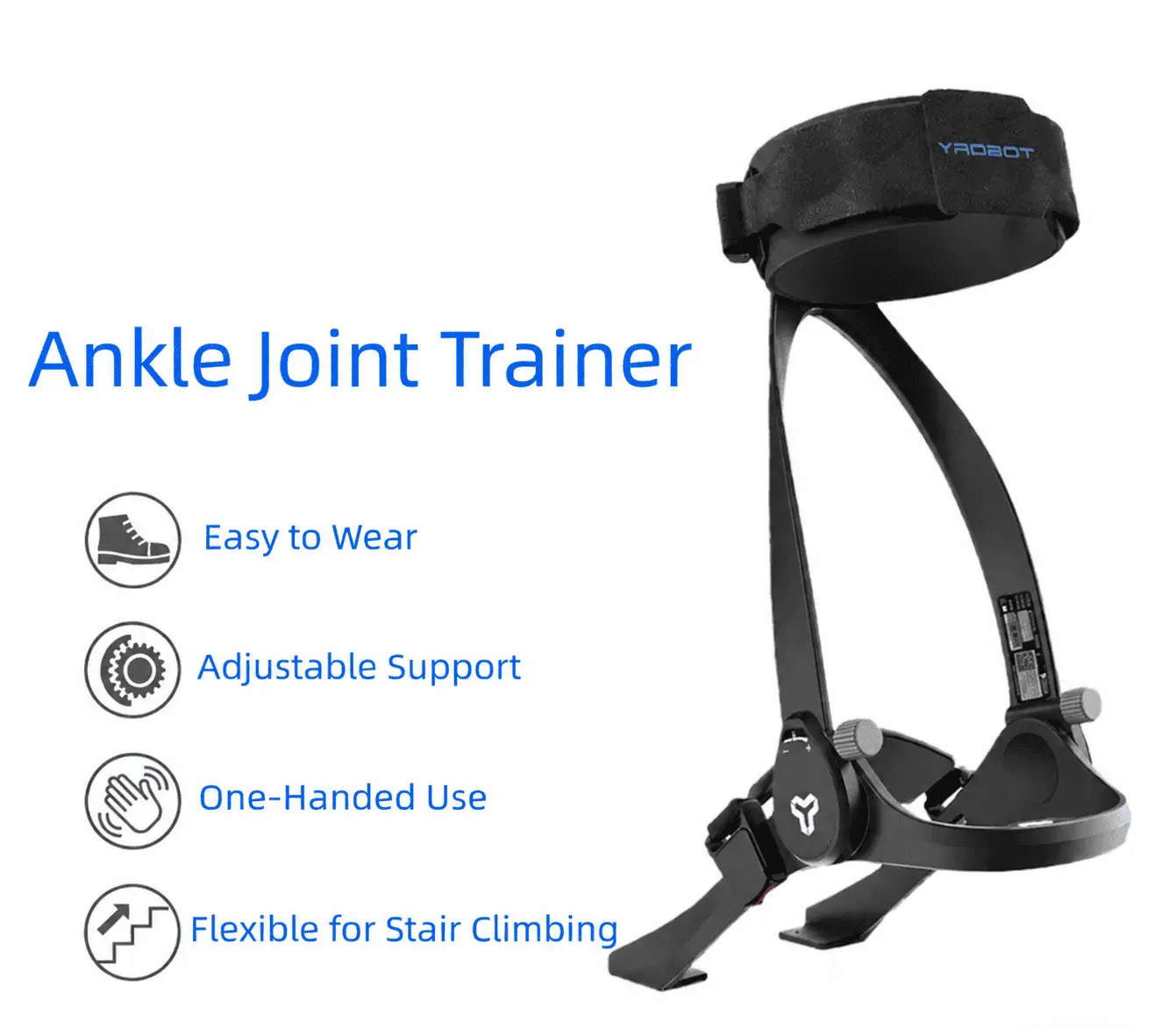 VELUNOR™ Carbon Fiber Foot Drop Support Brace