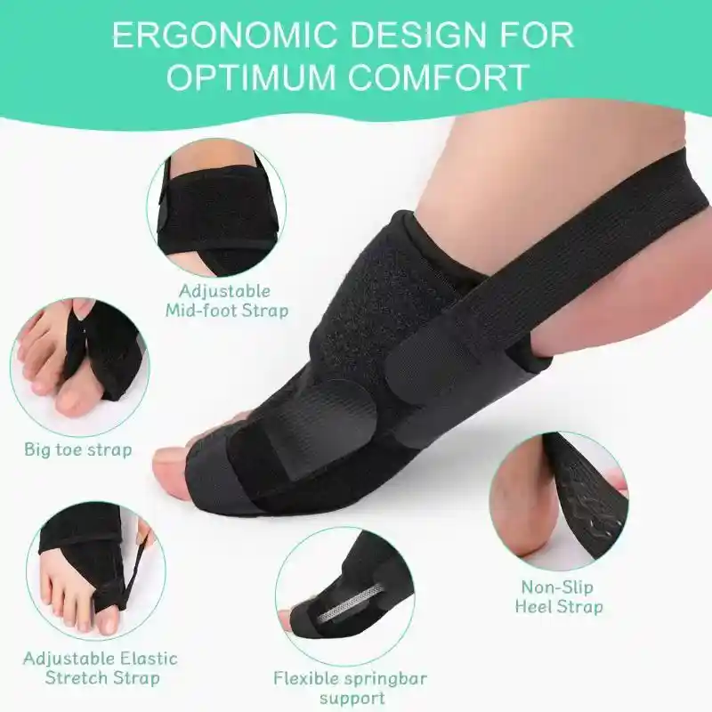 Adjustable Bunion Support Splint for Big Toe Comfort