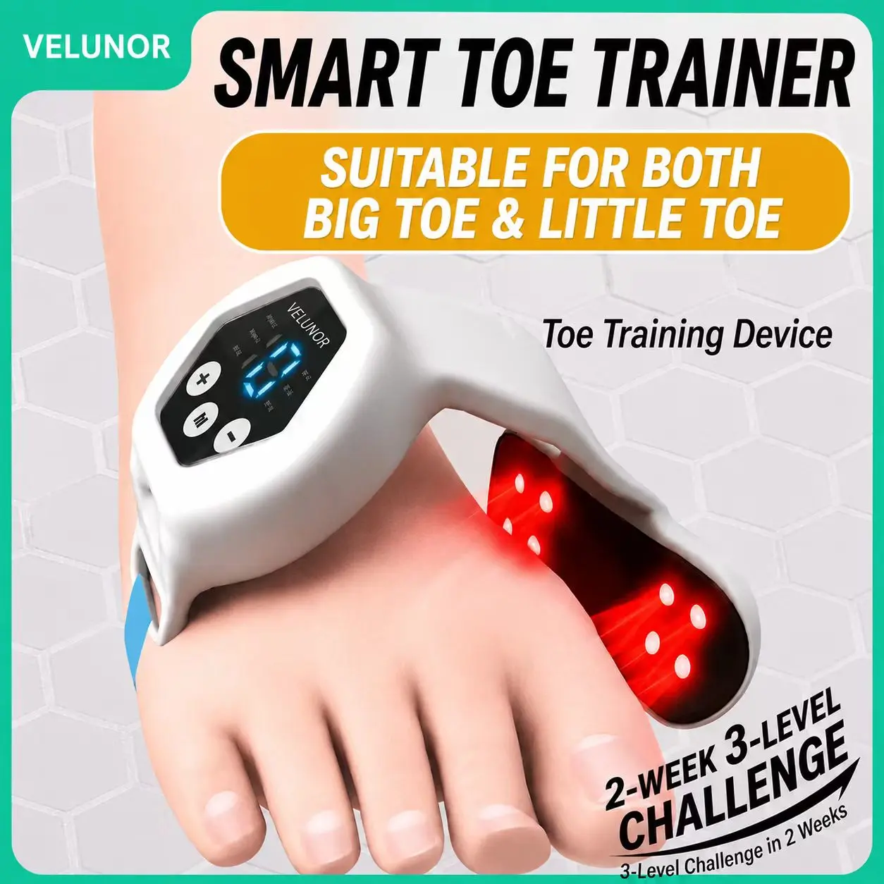 Smart Toe Trainer – Adjustable Foot & Toe Training Device