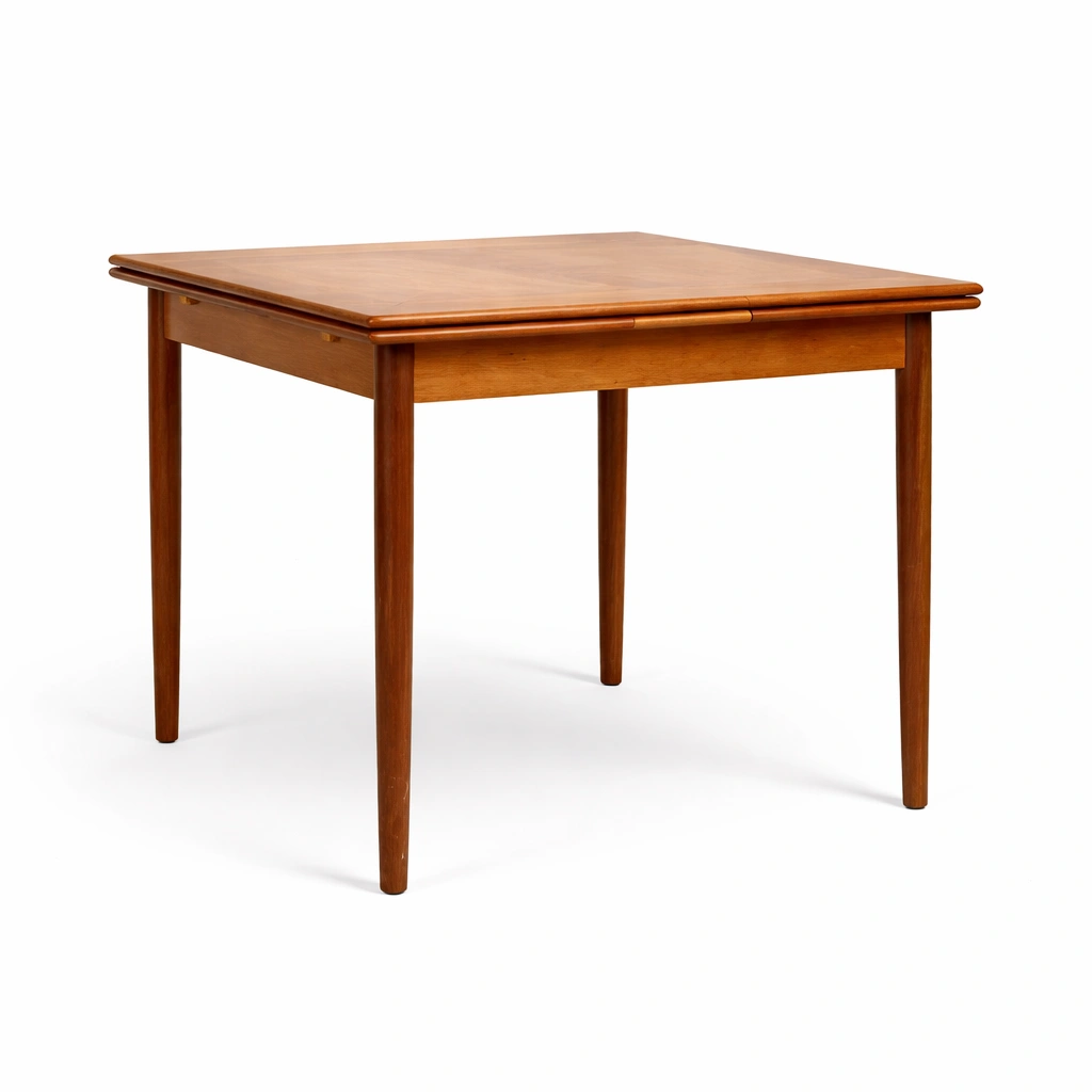 Esstisch Holz Natur Quadratisch Kompakt-dunvexa