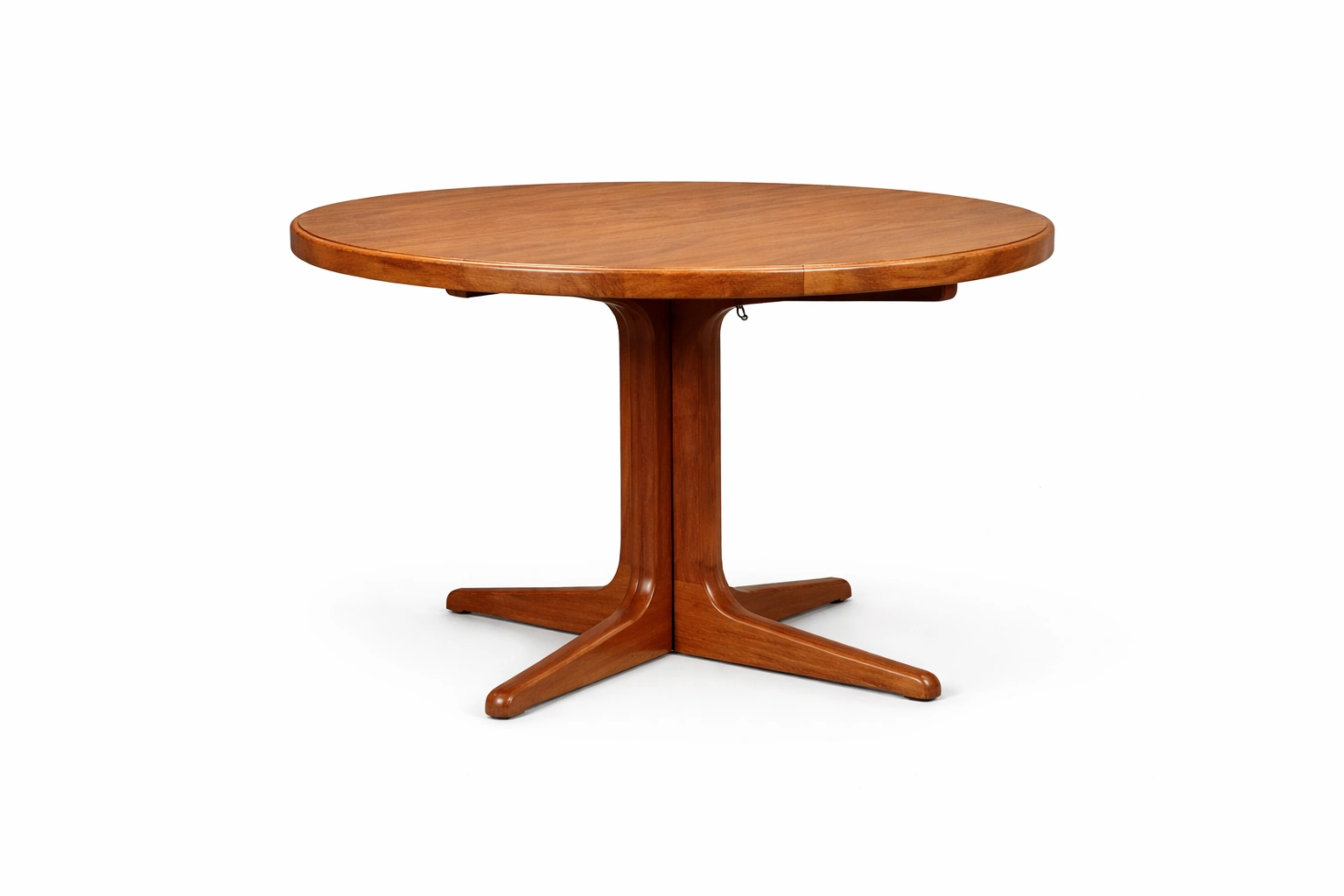 Esstisch Rund Holz Natur Mittelfuss-dunvexa