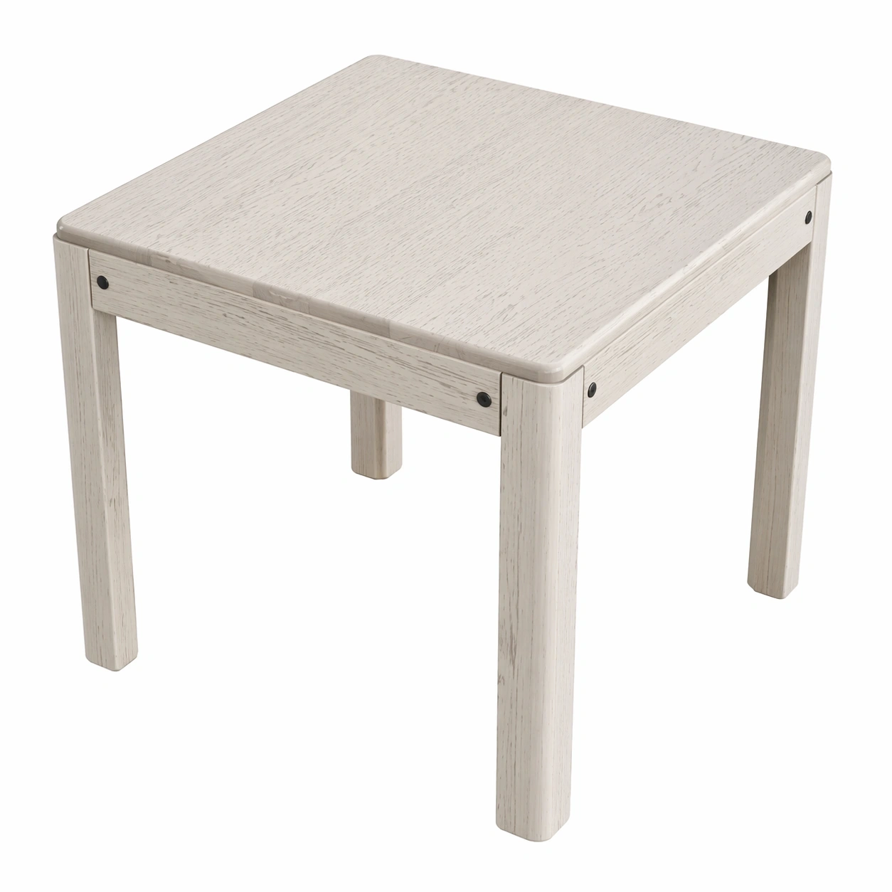 Massivholz Beistelltisch Weiss-nivvira