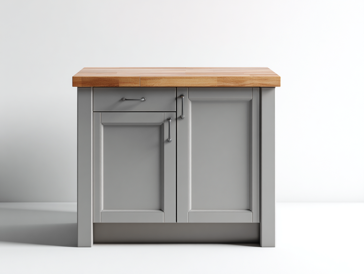 Sideboards Holz MDF 85x40x80 cm grau-eiche - geeignet für Esszimmer - modernes Design-Coluxnidecor