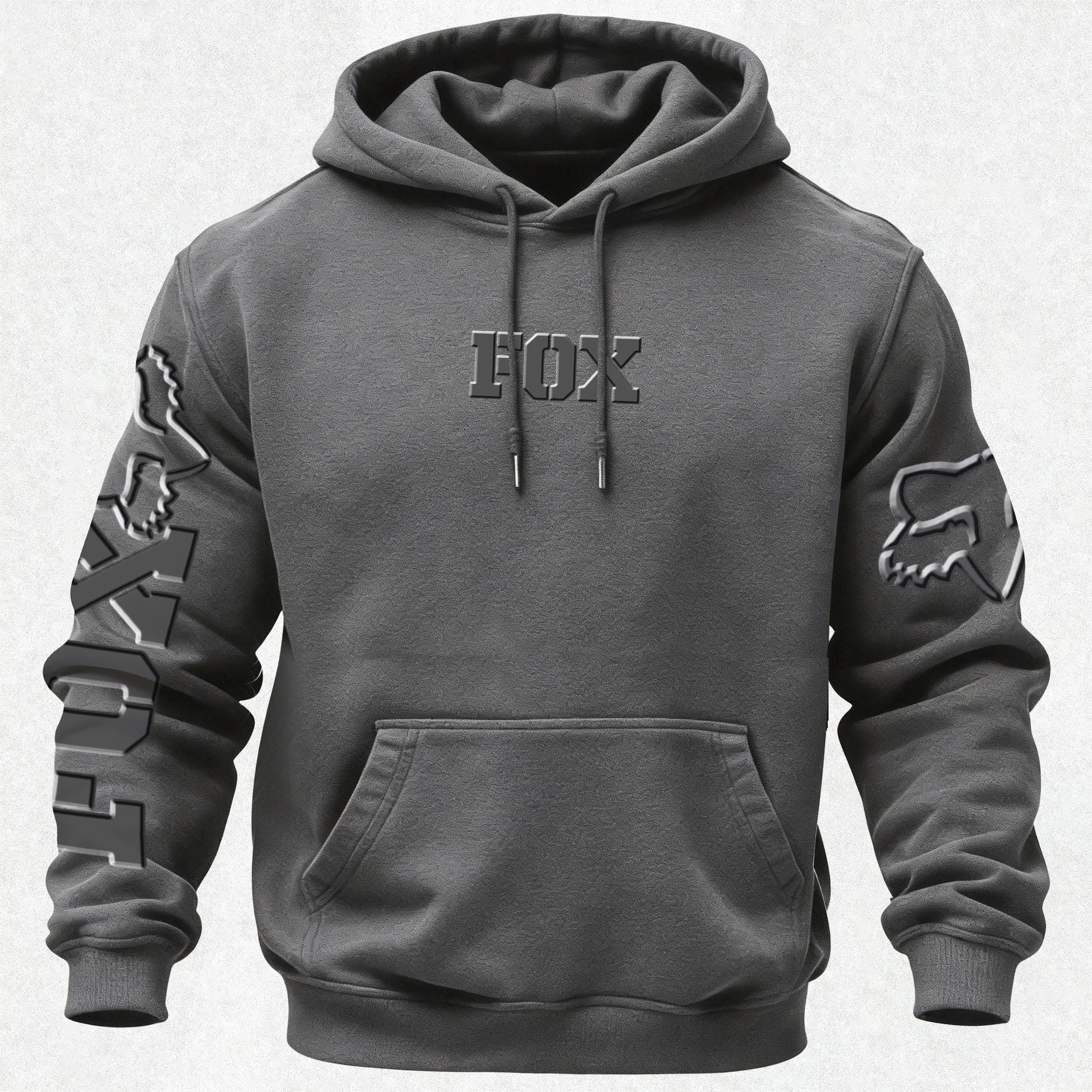 Fox Racing Logo Printed Men's Hoodie