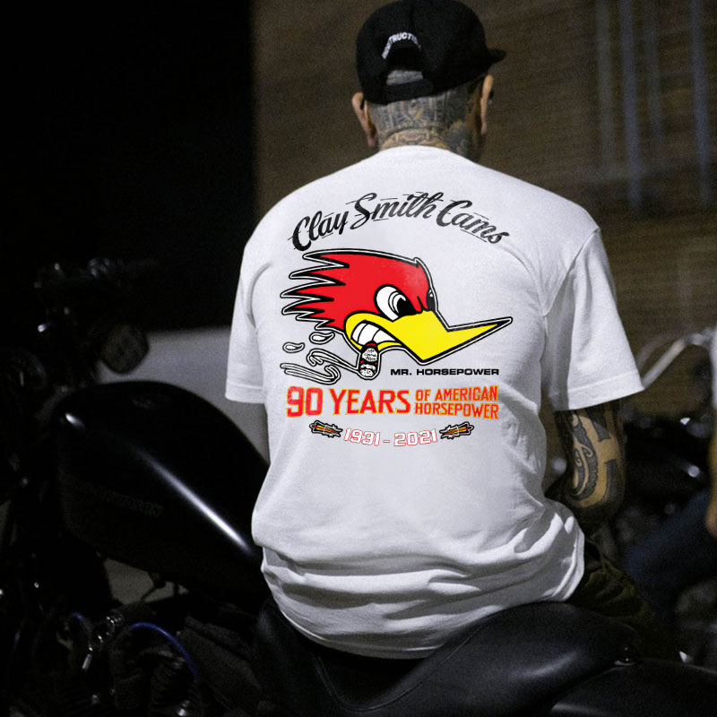 CLAY SMITH CAMS Mr. Horsepower Print Men's T-shirt