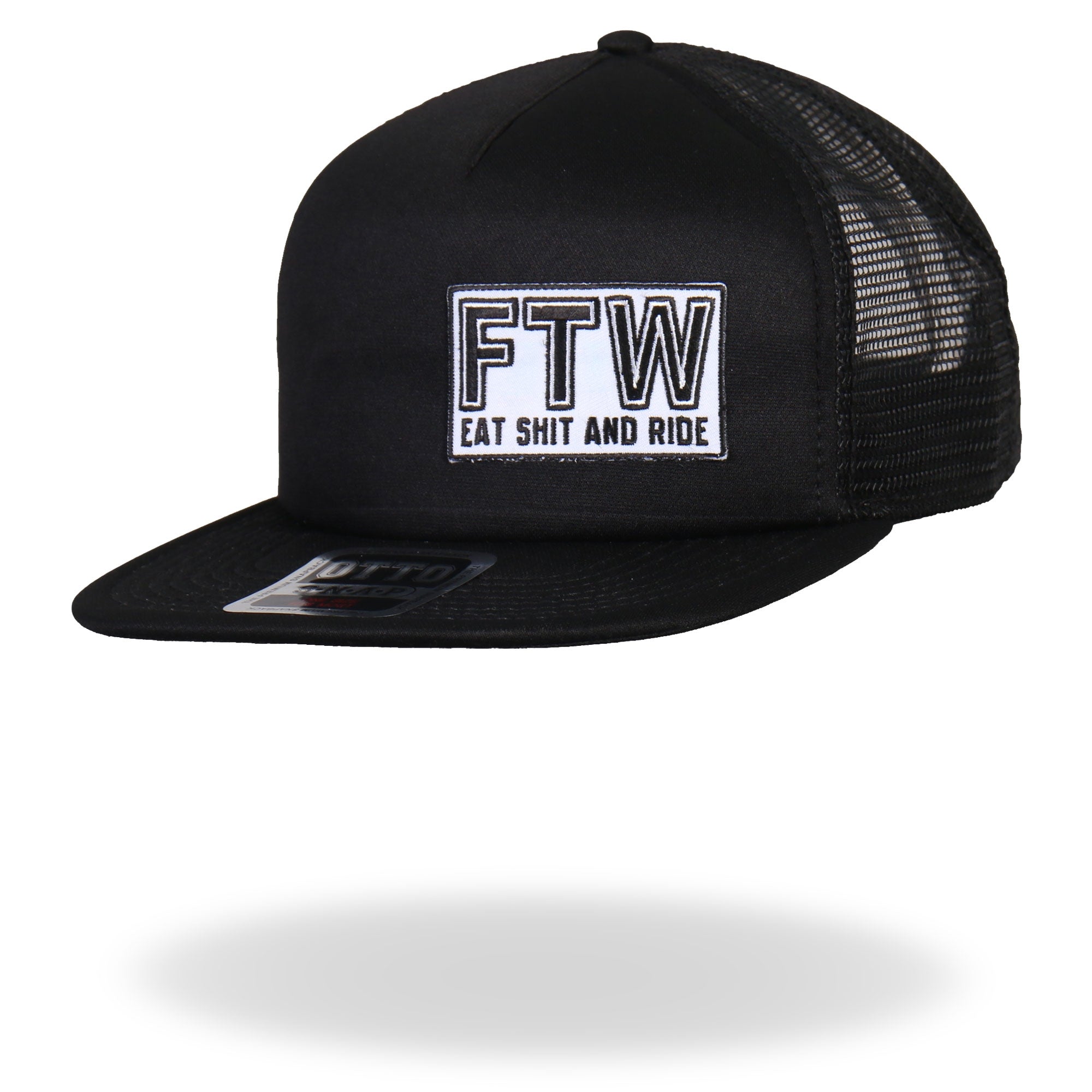  FTW All Black Snap Back Hat