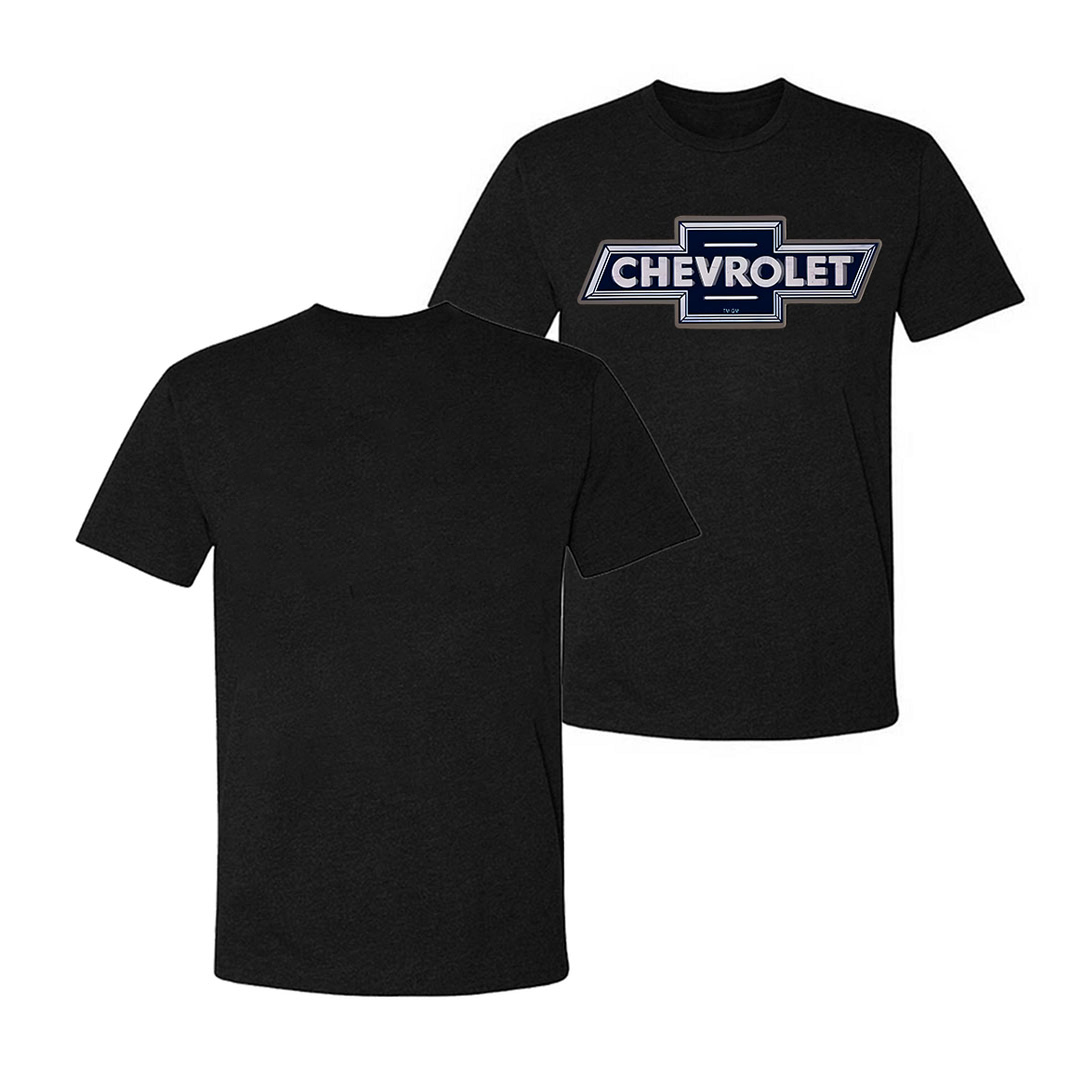 Chevrolet Bowtie Logo Printed Men's T-shirt