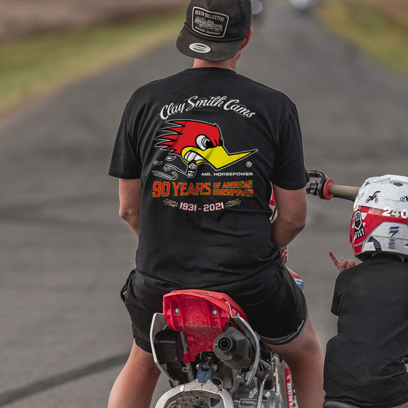 CLAY SMITH CAMS Mr. Horsepower Print Men's T-shirt