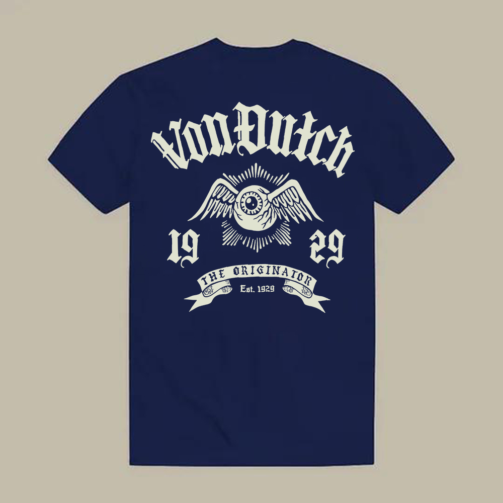 Von Dutch 19 29 The Originator Est. 1929  Printed Men's T-shirt
