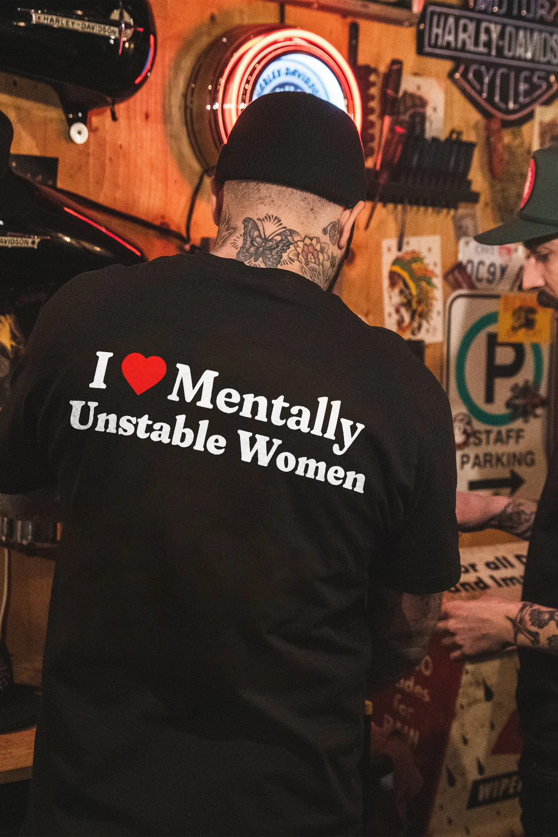 I Love Mentally Unstable Women T-shirt
