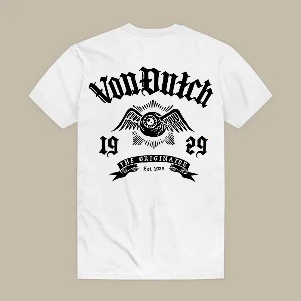 Von Dutch 19 29 The Originator Est. 1929  Printed Men's T-shirt