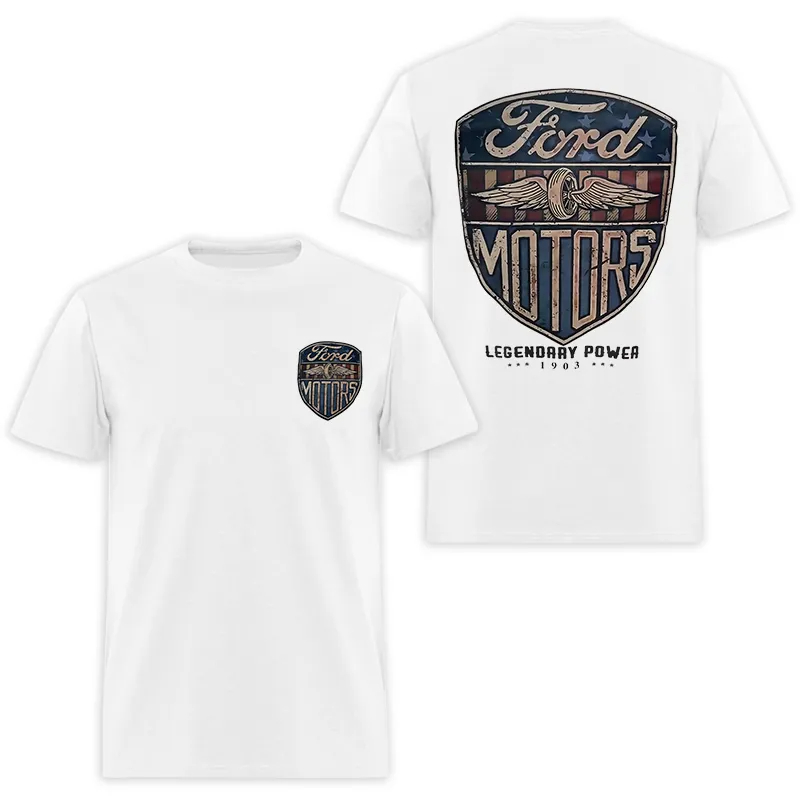 Ford Motors Legendary Power Printed Men's T-shirt