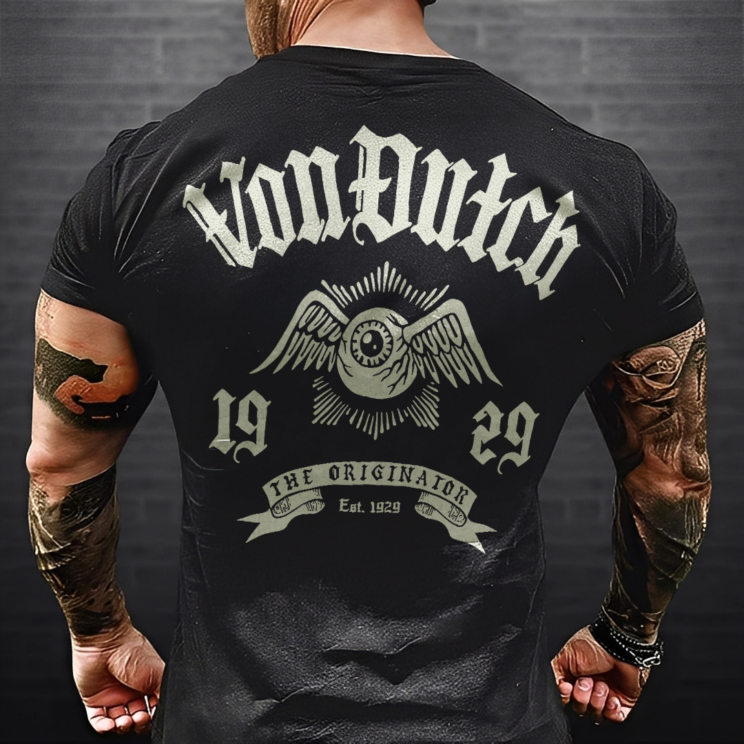 Von Dutch 19 29 The Originator Est. 1929  Printed Men's T-shirt