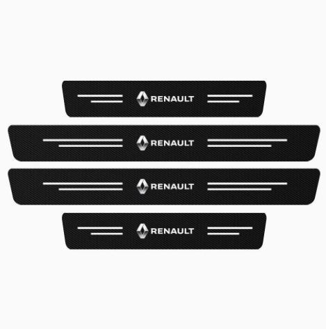 🚗 Protect Your Car From Everyday Scratches-- Premium Carbon Fiber Door Sill Protectors