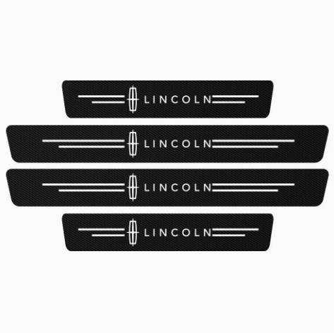🚗 Protect Your Car From Everyday Scratches-- Premium Carbon Fiber Door Sill Protectors