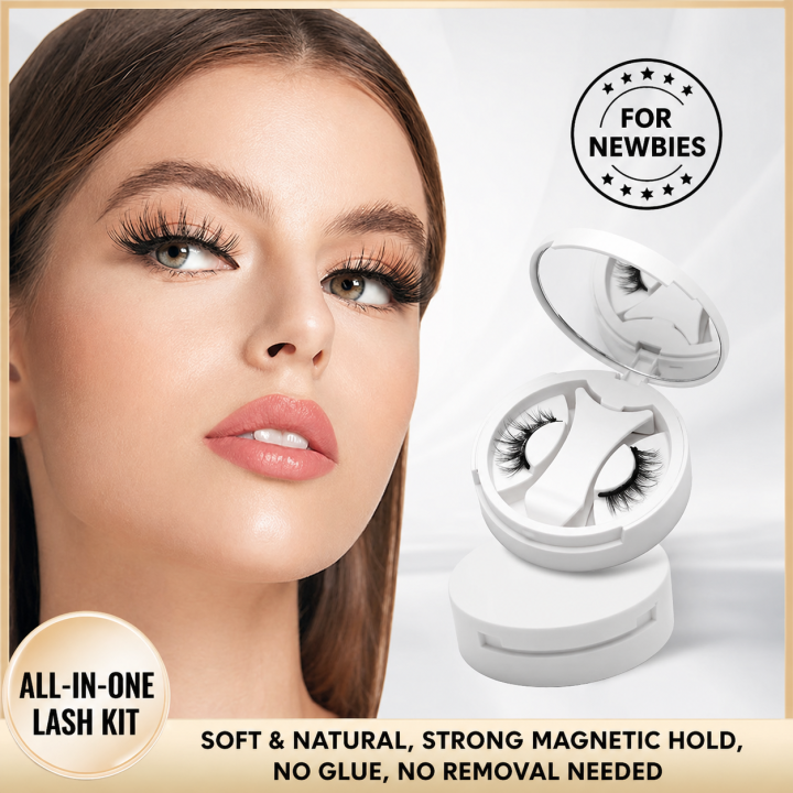 Magnetic False Eyelash Series | No Glue Required • Instant Application • Built-in Eye-Brightening Effect
