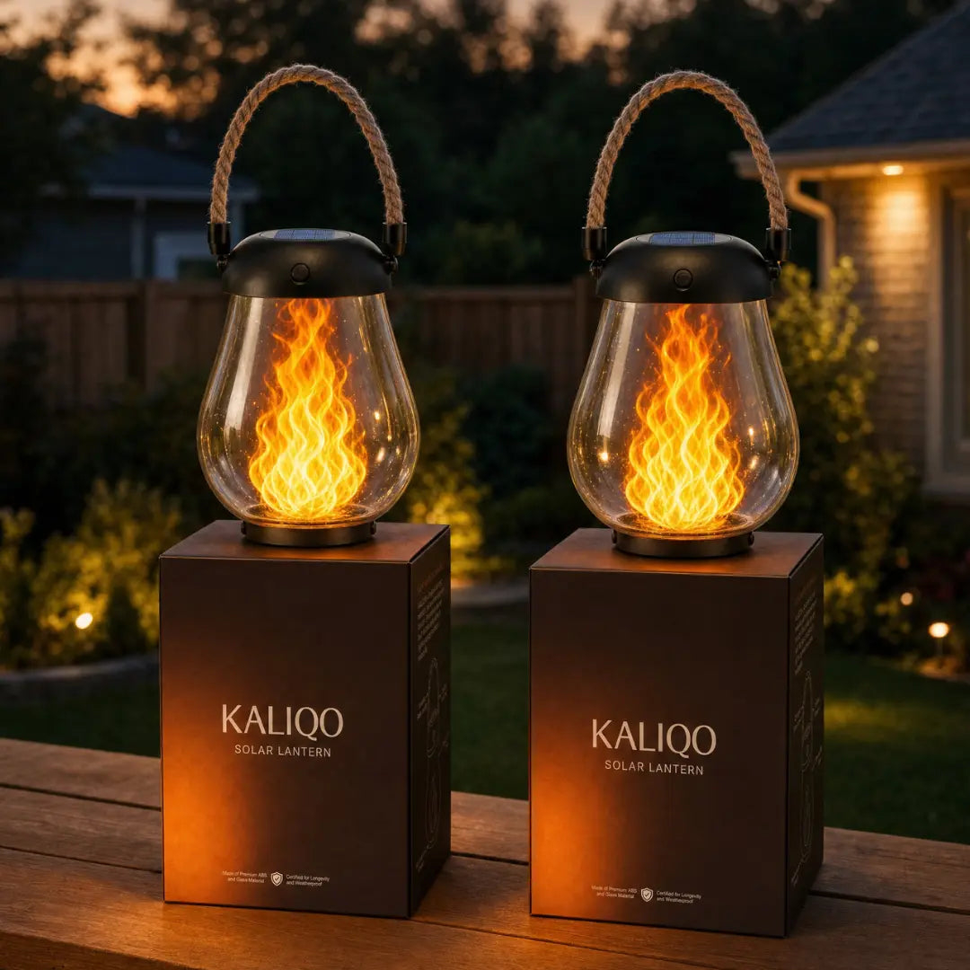 ☀️Solar FlameLight Lantern — Cozy Ambiance Anywhere☀️