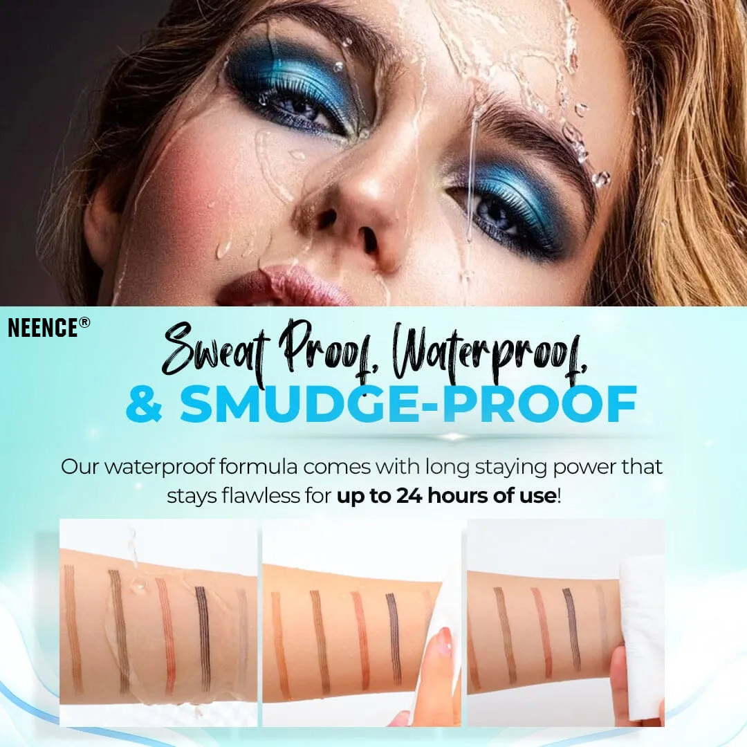 🔥2025 Hot Sale🔥3D Waterproof Microblading Eyebrow Pen 4 Fork Tip Tattoo Pencil