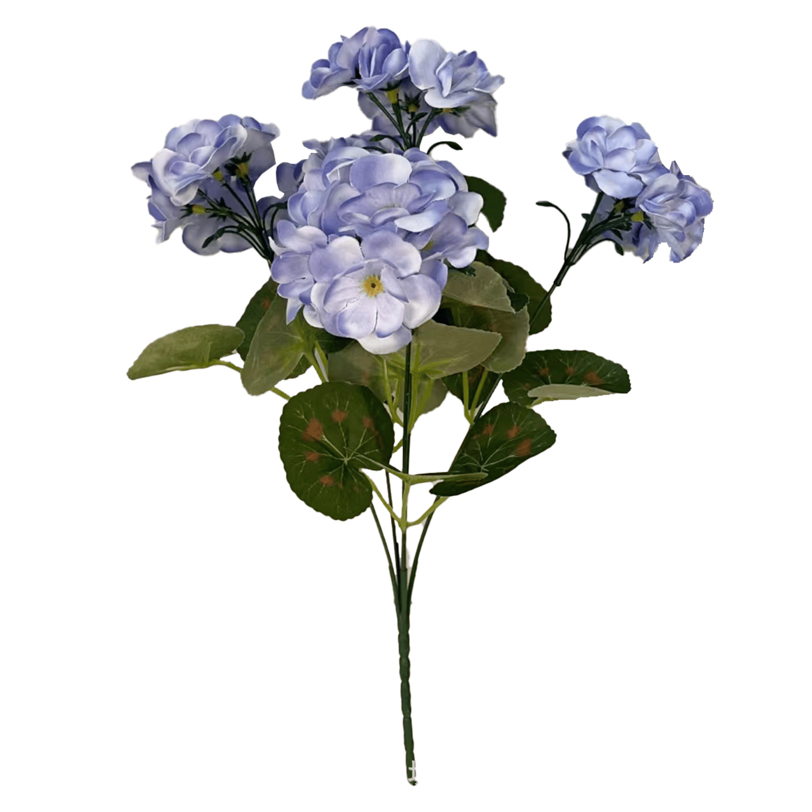 Artificial Geranium Flowers for Outdoors UV  Resistant Garden Plants Faux Flowers for Home Kitchen Table Centerpieces Decor